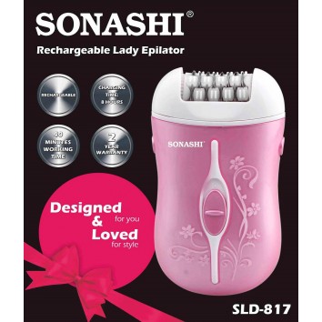 Sonashi Rechargeable Lady Epilator SLD-817